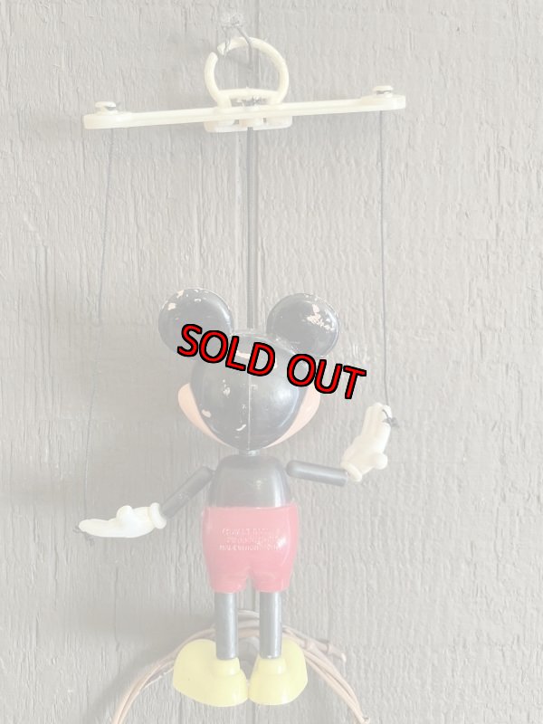画像4: Disney Mickey Mouse Marionette Puppet 60‘s / ディズニー　ミッキーマウスのマリオネット　操り人形 (4)