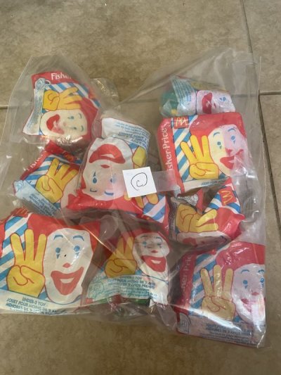 画像1: McDonald’s Fisher price Happy Meal set of 9 (C) / マクドナルドのフィッシャープライス、ハッピーミールトイ　9個セット