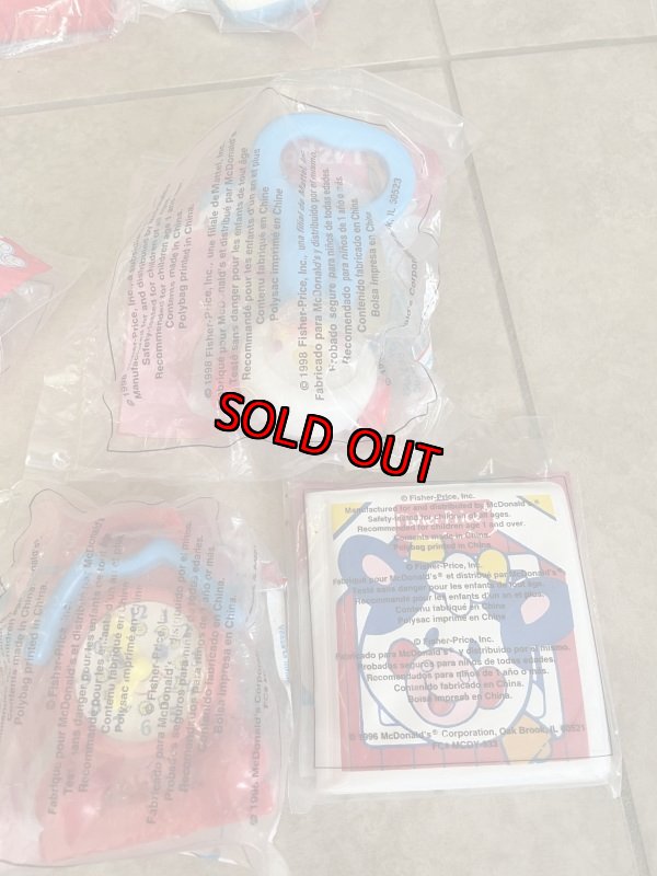 画像8: McDonald’s Fisher price Happy Meal set of 9 (B) / マクドナルドのフィッシャープライス、ハッピーミールトイ　9個セット (8)