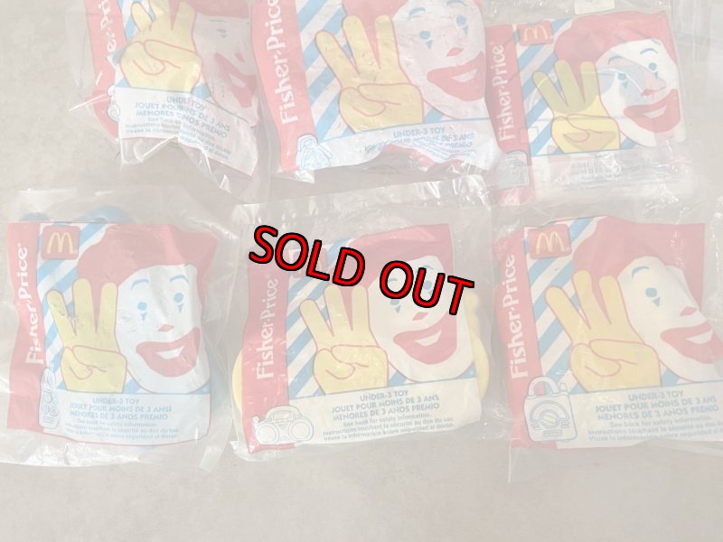 画像2: McDonald’s Fisher price Happy Meal set of 9 (A) / マクドナルドのフィッシャープライス、ハッピーミールトイ　9個セット (2)