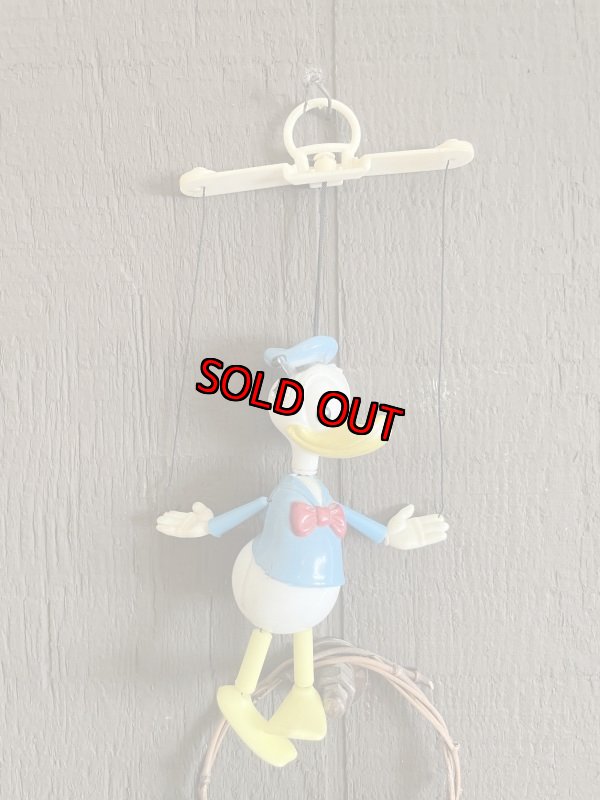 画像1: Disney Donald Duck Marionette Puppet 60‘s / ディズニー　ドナルドダックのマリオネット　操り人形 (1)