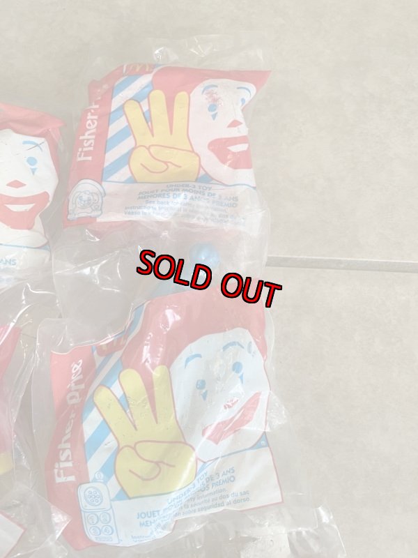 画像3: McDonald’s Fisher price Happy Meal set of 9 (B) / マクドナルドのフィッシャープライス、ハッピーミールトイ　9個セット (3)