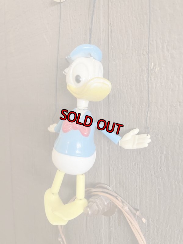画像2: Disney Donald Duck Marionette Puppet 60‘s / ディズニー　ドナルドダックのマリオネット　操り人形 (2)