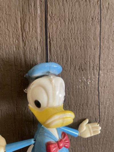 画像1: Disney Donald Duck Marionette Puppet 60‘s / ディズニー ドナルドダックのマリオネット 操り人形