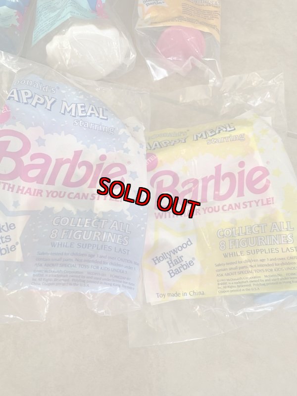 画像2: McDonald’s Barbie Happy Meal set of 8 (G) / マクドナルドのバービー、ハッピーミールトイ　8個セット (2)