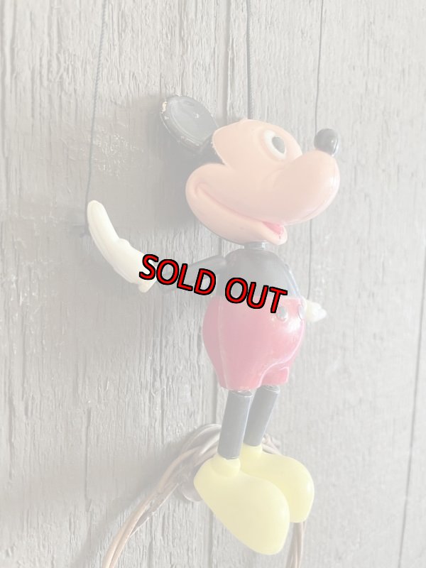 画像2: Disney Mickey Mouse Marionette Puppet 60‘s / ディズニー　ミッキーマウスのマリオネット　操り人形 (2)