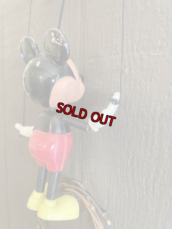 画像8: Disney Mickey Mouse Marionette Puppet 60‘s / ディズニー　ミッキーマウスのマリオネット　操り人形 (8)
