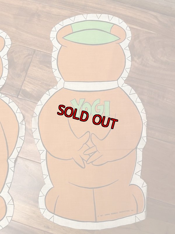 画像5: Hanna Barbera Yogi Bear Pillow doll Cut Fabric kit 1977  / ハンナバーベラ,ヨギベアのピロードールキット　生地　 (5)