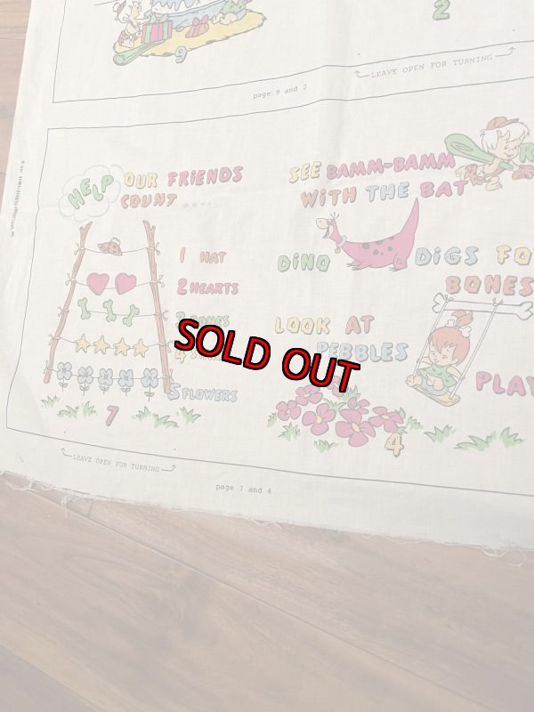 画像3: Hanna barbera Flintstones family making book Fabric Pillow Doll Kit 1991  / フリントストーン　バンバンとディノ　ピロードール　キット (3)