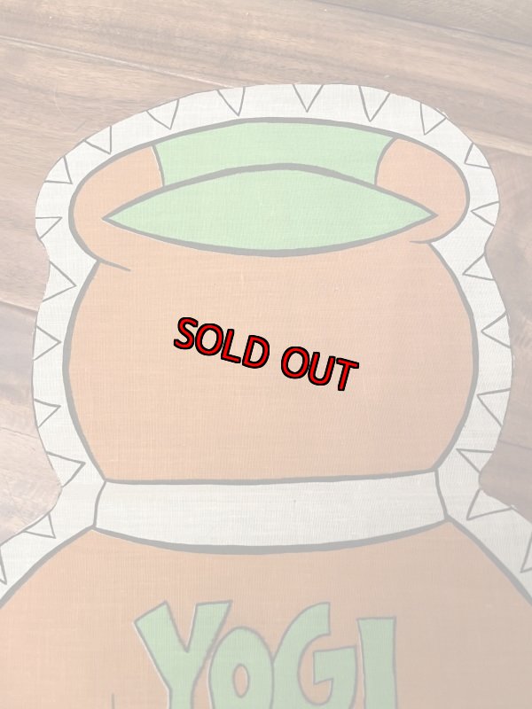 画像6: Hanna Barbera Yogi Bear Pillow doll Cut Fabric kit 1977  / ハンナバーベラ,ヨギベアのピロードールキット　生地　 (6)