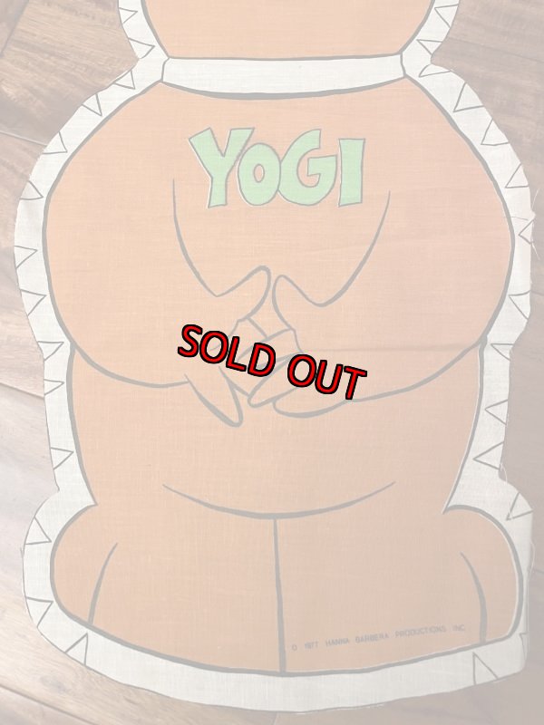 画像8: Hanna Barbera Yogi Bear Pillow doll Cut Fabric kit 1977  / ハンナバーベラ,ヨギベアのピロードールキット　生地　 (8)