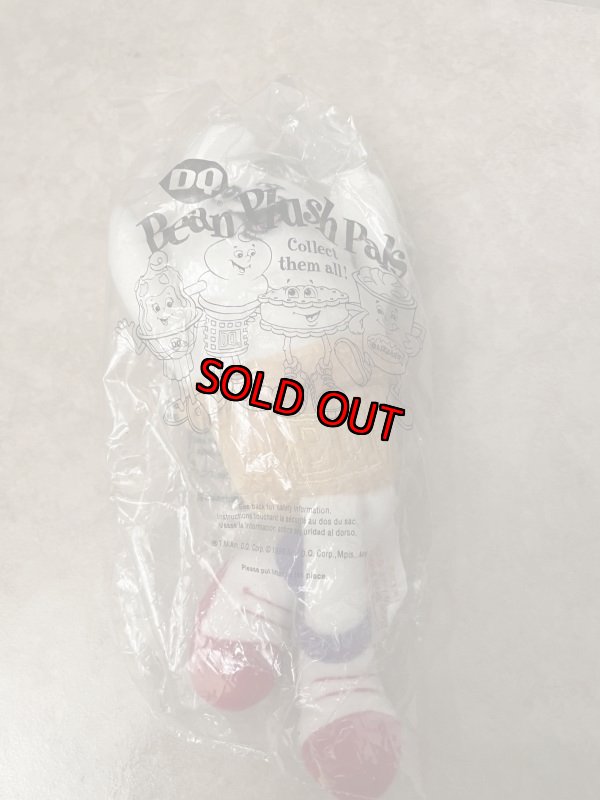 画像3:  Dairy Queen plush Dolls with bag set of 4 / ディリークィーン 袋入りプラッシュドール　4セット (3)