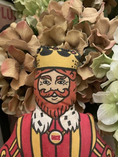 画像1: Burger King Skinny Pillow Doll (A) / バーガーキングのピロードール 70年代　スリム