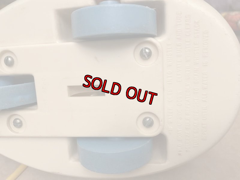 画像10: Fisher Price Boat Tuggy Tooter Toy 1967 / フィッシャープライス　プラスチック&ラバー製　ボート　 (10)