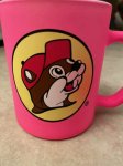 画像5: Bucees Glass pink mug (A) /  バッキーキーズ、ピンク　ガラス製　マグ (5)