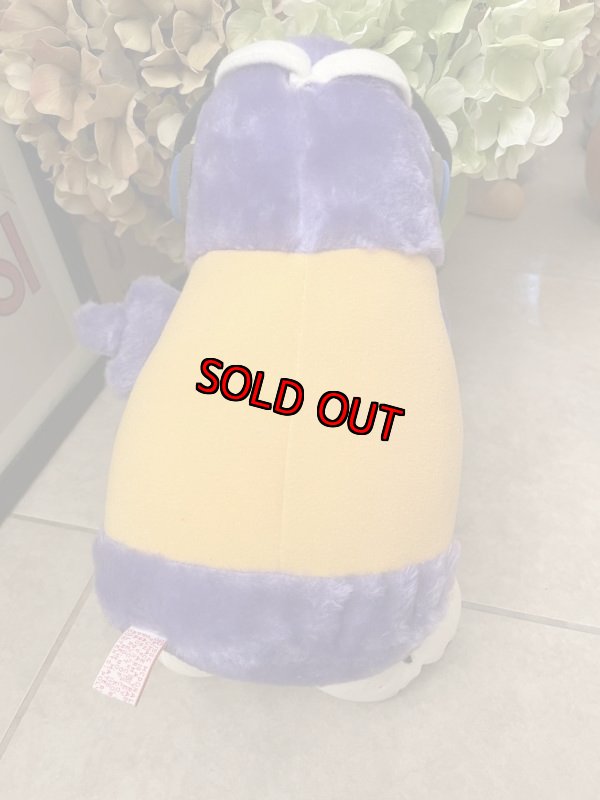 画像4: McDonald’s Grimace plush doll 1984 / マクドナルドのグリマス　ヘッドフォン　ぬいぐるみ (4)