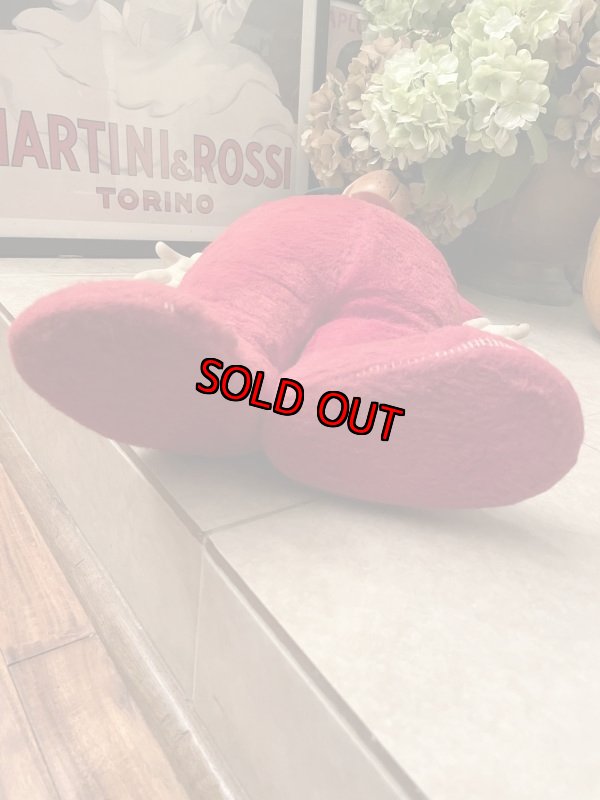 画像9: Huckleberry Hound Large Knickerbocker Large Red Plush Doll 65cm /  ニッカーボッカー、大きいハックルベリーハウンド ラバーフェイスドール (9)