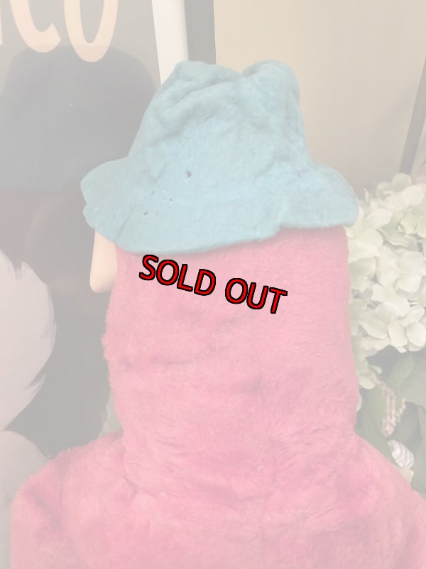 画像7: Huckleberry Hound Large Knickerbocker Large Red Plush Doll 65cm /  ニッカーボッカー、大きいハックルベリーハウンド ラバーフェイスドール (7)