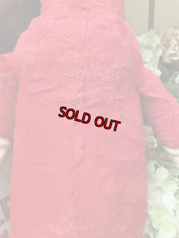 画像8: Huckleberry Hound Large Knickerbocker Large Red Plush Doll 65cm /  ニッカーボッカー、大きいハックルベリーハウンド ラバーフェイスドール (8)