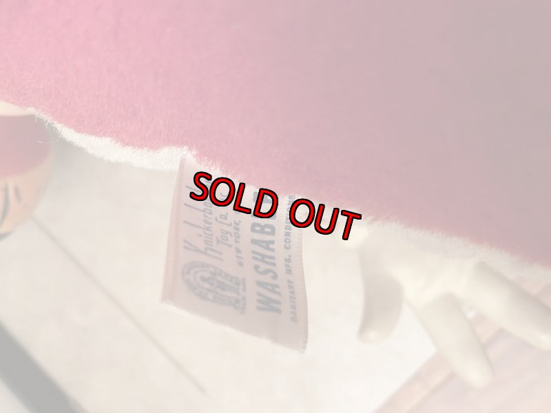 画像12: Huckleberry Hound Large Knickerbocker Large Red Plush Doll 65cm /  ニッカーボッカー、大きいハックルベリーハウンド ラバーフェイスドール (12)