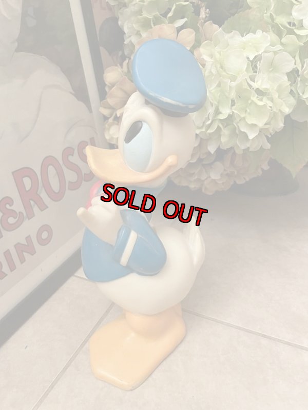 画像3: Disney Donald Duck  Vinyl doll coin bank  / ディズニーのドナルドダック、プラスチック製　貯金箱　 (3)
