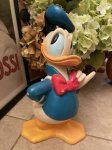 画像1: Disney Donald Duck  Vinyl doll coin bank  / ディズニーのドナルドダック、プラスチック製　貯金箱　 (1)