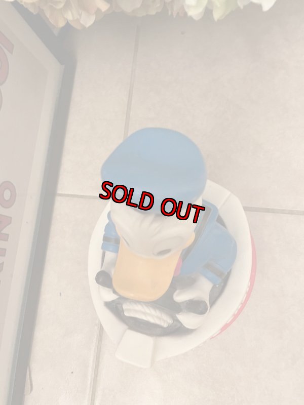 画像2: Disney Donald Duck  Boat Roly Polly 1976 / ディズニーのドナルドダック、プラスチック製　ボート型　ロリポリ　起き上がりこぼし (2)