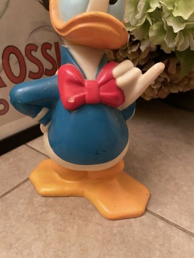 画像2: Disney Donald Duck  Vinyl doll coin bank  / ディズニーのドナルドダック、プラスチック製　貯金箱　