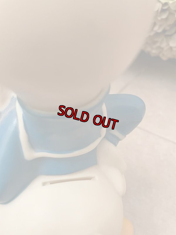 画像9: Disney Donald Duck  Vinyl doll coin bank  / ディズニーのドナルドダック、プラスチック製　貯金箱　 (9)