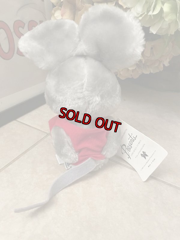画像4: Hanna Barbers Dixie Plush doll with red vest 、Tag 1985 / ハンナバーベラ　ディクシーのタグ付きぬいぐるみ　赤いベスト　ドール　 (4)