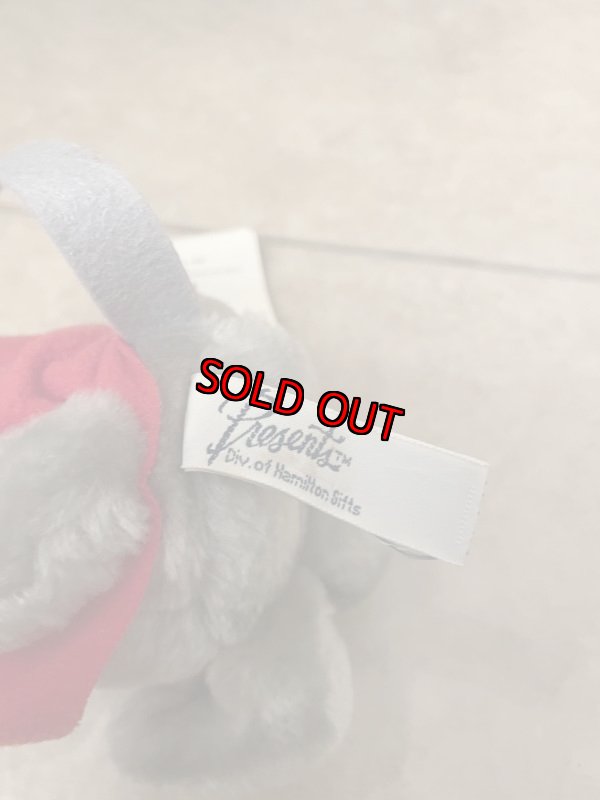 画像12: Hanna Barbers Dixie Plush doll with red vest 、Tag 1985 / ハンナバーベラ　ディクシーのタグ付きぬいぐるみ　赤いベスト　ドール　 (12)