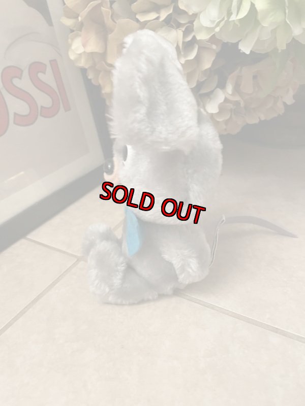 画像3: Hanna Barbers Pixie Plush doll with Blue Tie 1985 / ハンナバーベラ ピクシーの青いタイ、ぬいぐるみ ドール  (3)