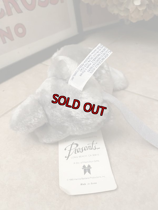 画像10: Hanna Barbers Pixie Plush doll with Blue Tie 1985 / ハンナバーベラ ピクシーの青いタイ、ぬいぐるみ ドール  (10)