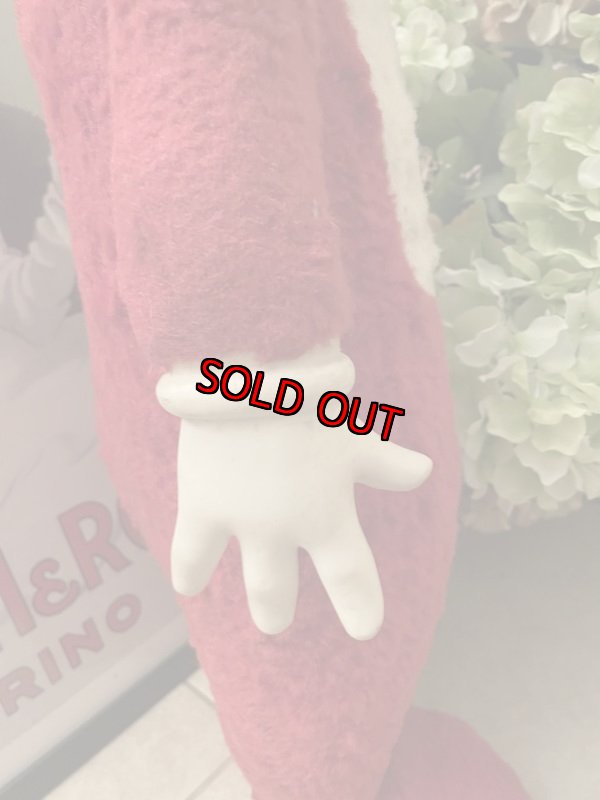 画像6: Huckleberry Hound Large Knickerbocker Large Red Plush Doll 70cm  (B) / ニッカーボッカー、大きいハックルベリーハウンド　ラバーフェイスドール (6)