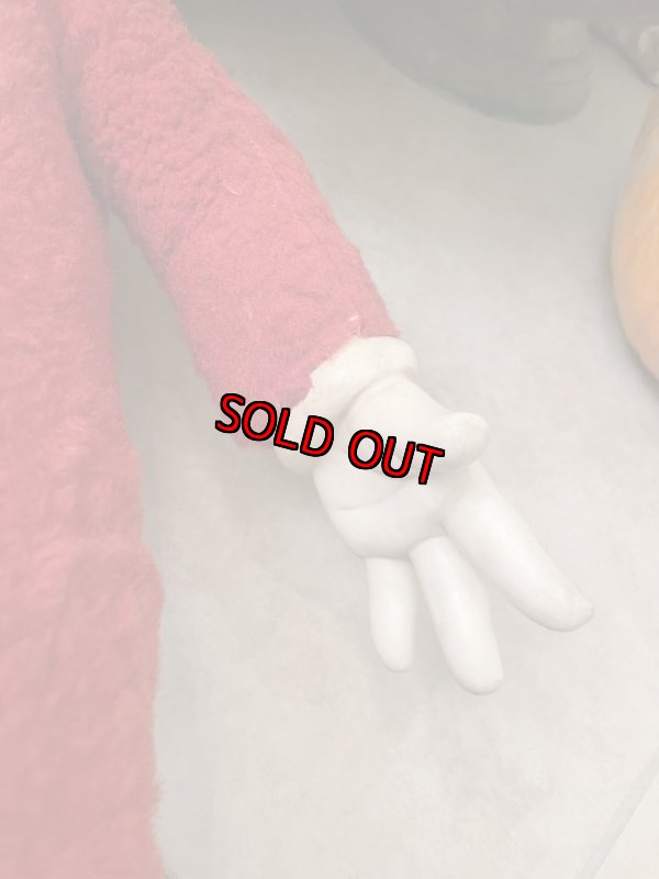 画像13: Huckleberry Hound Large Knickerbocker Large Red Plush Doll 70cm  (B) / ニッカーボッカー、大きいハックルベリーハウンド　ラバーフェイスドール (13)