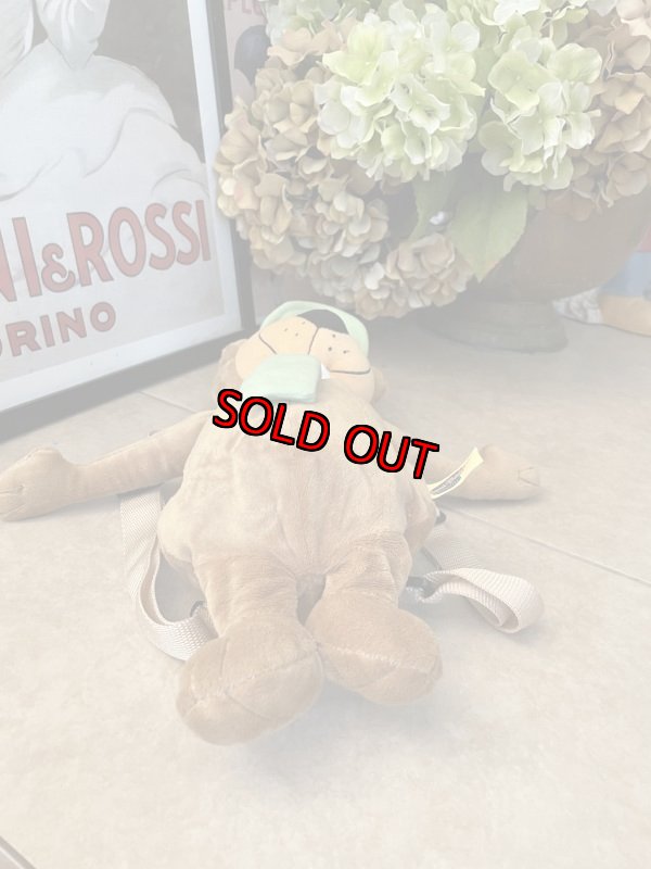 画像8: Hanna Barbera Yogi Bear Plush Doll  Backpack  / ハンナバーベラ　ヨギベア　ぬいぐるみのリュック (8)