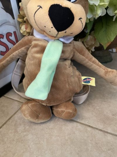 画像2: Hanna Barbera Yogi Bear Plush Doll Backpack / ハンナバーベラ ヨギベア ぬいぐるみのリュック