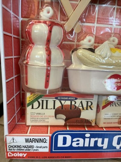 画像1: Dairy Queen play food set with box 2002 (B) / ディリークィーンの箱入りプレイフードセット