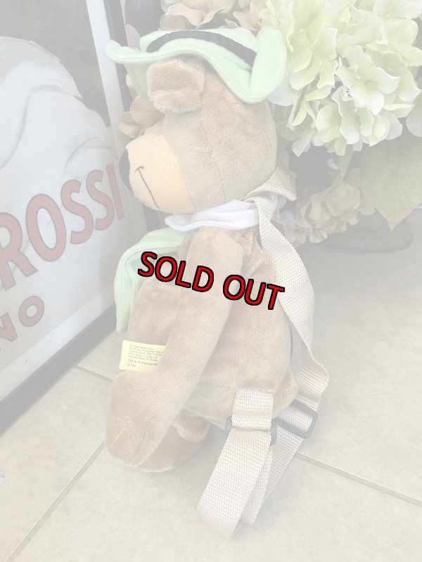 画像3: Hanna Barbera Yogi Bear Plush Doll  Backpack  / ハンナバーベラ　ヨギベア　ぬいぐるみのリュック (3)