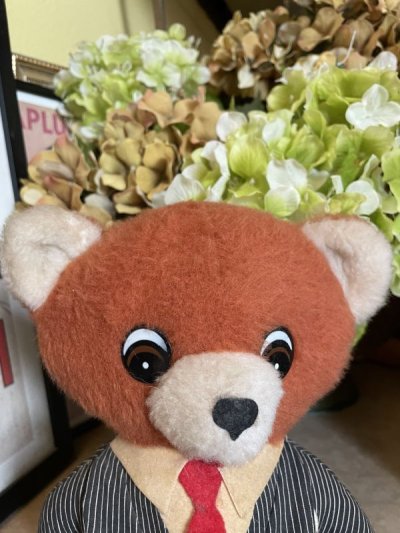 画像1: Bear Plush Doll with Suits  / スーツを着たベア　クマのぬいぐるみ　