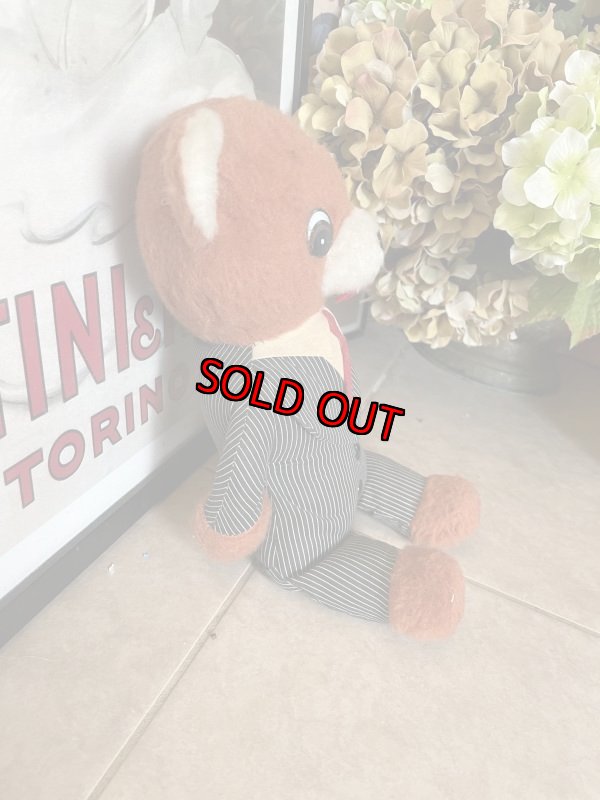 画像4: Bear Plush Doll with Suits  / スーツを着たベア　クマのぬいぐるみ　 (4)