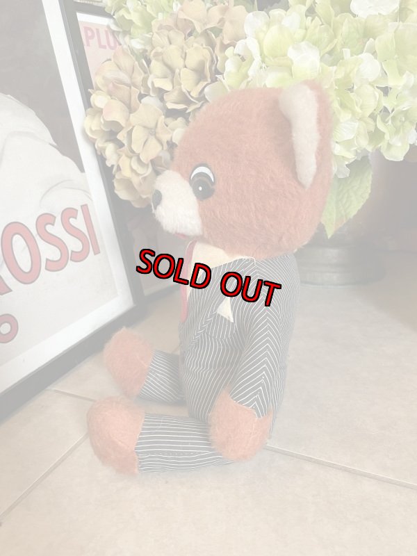画像2: Bear Plush Doll with Suits  / スーツを着たベア　クマのぬいぐるみ　 (2)
