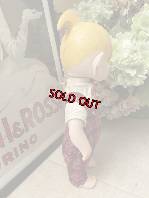 画像5: Dennis the Menace Rubber doll 60s (B) /  わんぱくデニス　ラバードール　チェックオーバーオール (5)