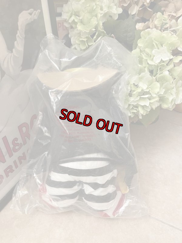画像6: McDonald’s Hamberglar large rubber face  Doll  with Bag 1987 / マクドナルドの大きめラバーフェイス　ハンバーグラー　袋入りドール (6)