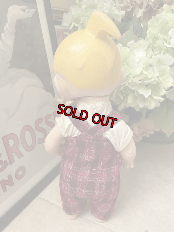 画像4: Dennis the Menace Rubber doll 60s (B) /  わんぱくデニス　ラバードール　チェックオーバーオール (4)