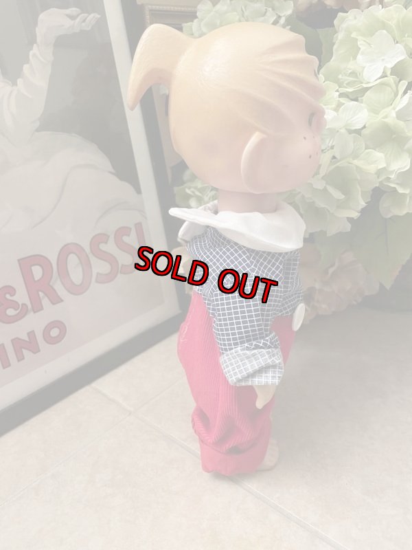 画像5: Dennis the Menace Rubber doll Red Pants 1958 (B) /  わんぱくデニス　ラバードール　赤いパンツにストライプシャツ (5)