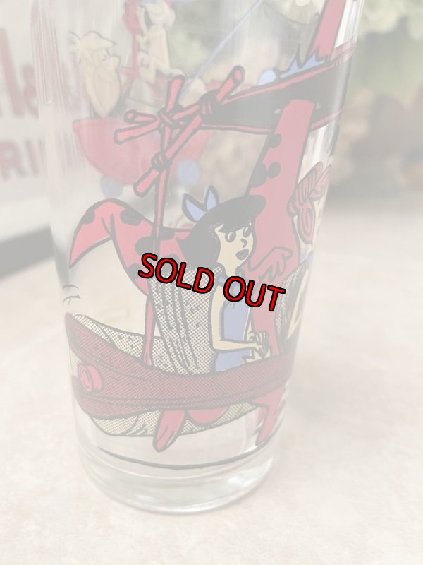 画像9: Hanna Barbera Flintstones Pepsi Family  Glass   / レア！！ フリントストーンズ、ファミリーグラス (9)