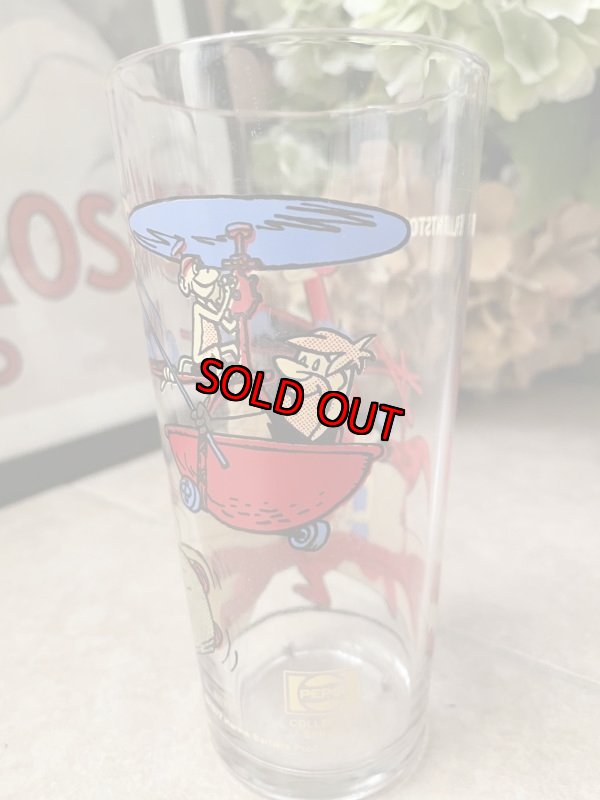 画像4: Hanna Barbera Flintstones Pepsi Family  Glass   / レア！！ フリントストーンズ、ファミリーグラス (4)