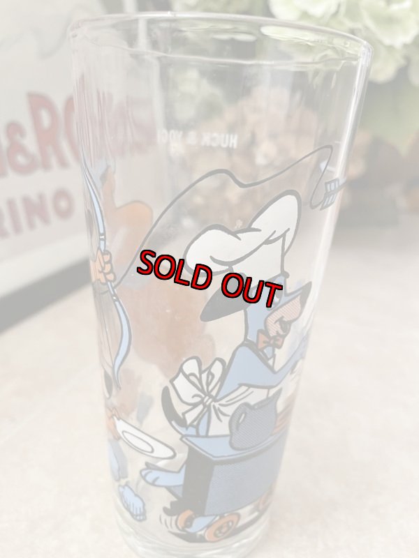 画像3: Hanna Barbera Yogi Bear & Huckleberry Hound Pepsi Glass 1977 (A) / レア!! ハンナ・バーベラのヨギベア & ハックルベリーハウンド ペプシ グラス (3)