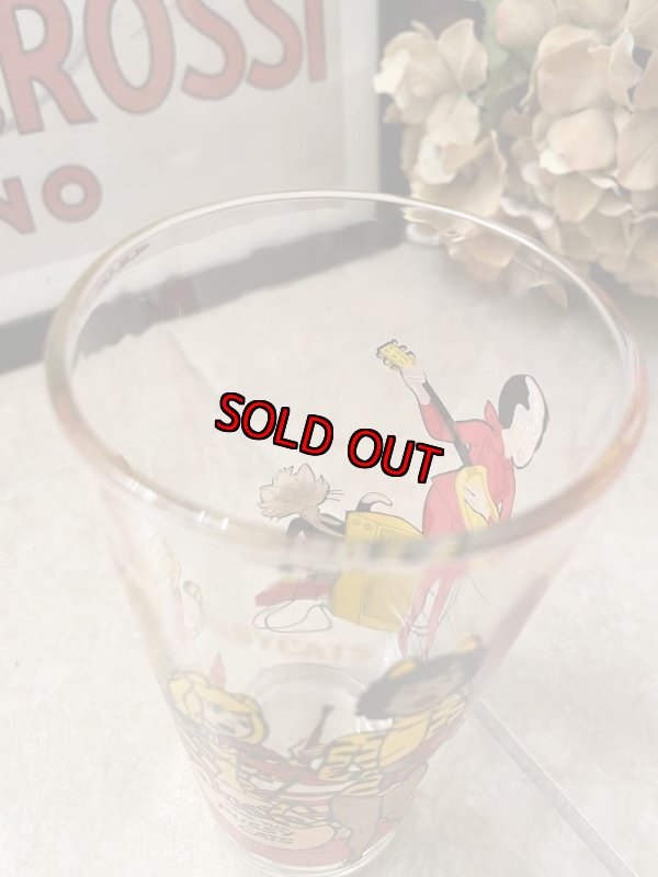 画像8: Hanna Barbera  Josie & the pussycats band Pepsi Glass 1977  / レア!! プッシーキャット ペプシ グラス (8)